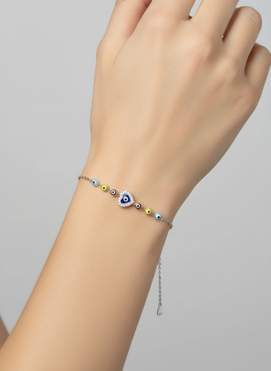 Model Wearing Bracelet