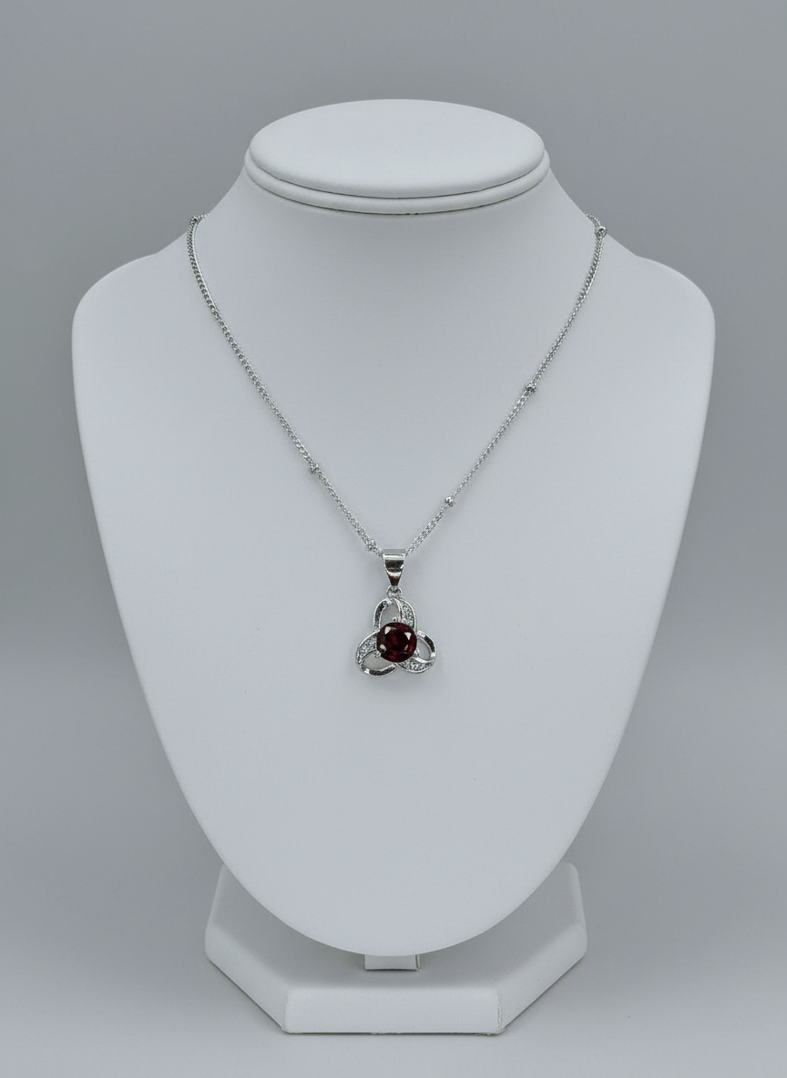 Pendant on jewelry mannequin